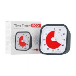 PETIT TIME TIMER MOD GRIS -  7.5 CM X 7.5 CM (60 MINUTES)